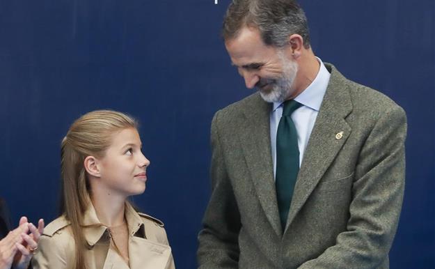 El rey Felipe aclara cuál será el papel de su hija Sofía tras la responsabilidad de la princesa Leonor