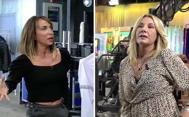 María Patiño y Belén Rodríguez protagonizan una fuerte bronca por Antonio David