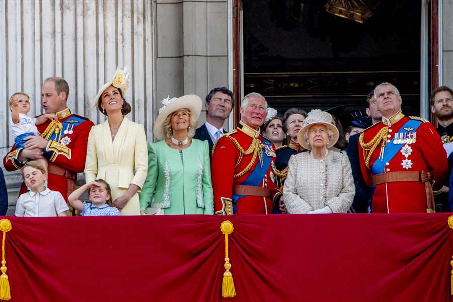 Familia real británica