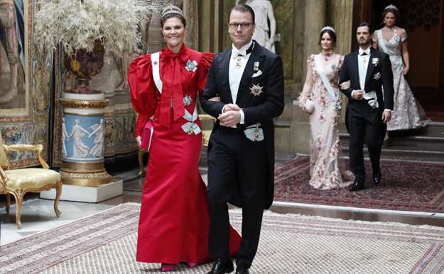 La Familia Real sueca ofrece en Palacio una cena de gala para los condecorados con los Premios Nobel