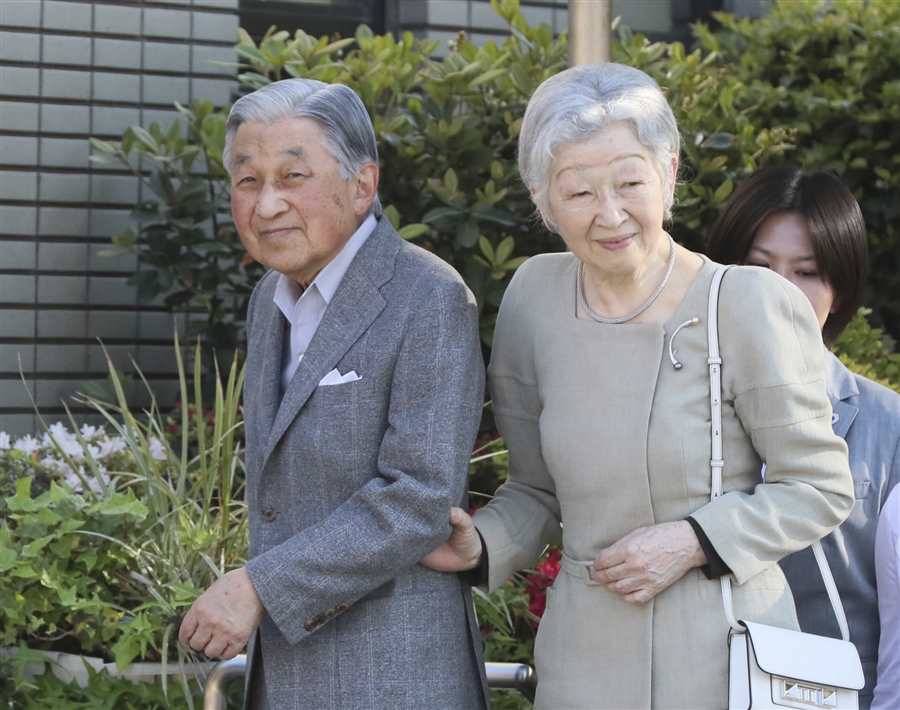 Akihito y Michiko de Japón