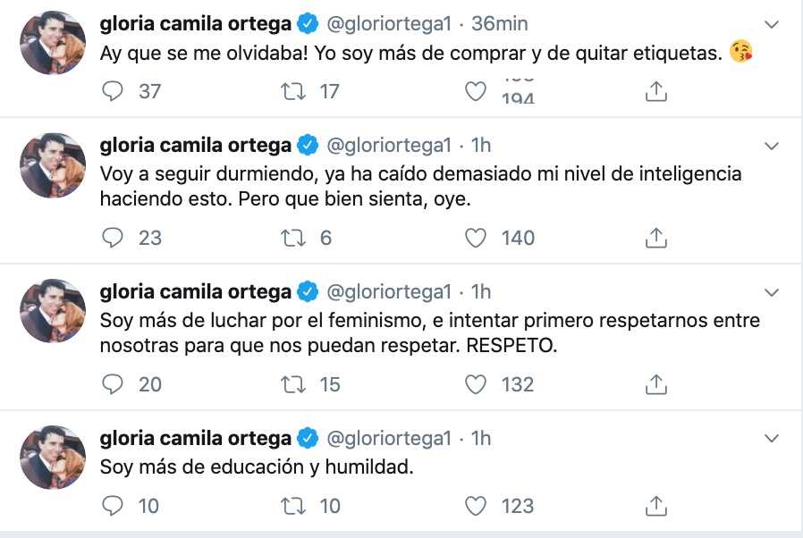 Gloria Camila contra Sofía Suescun