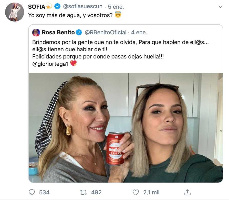 Sofía Suescun contra Gloria Camila