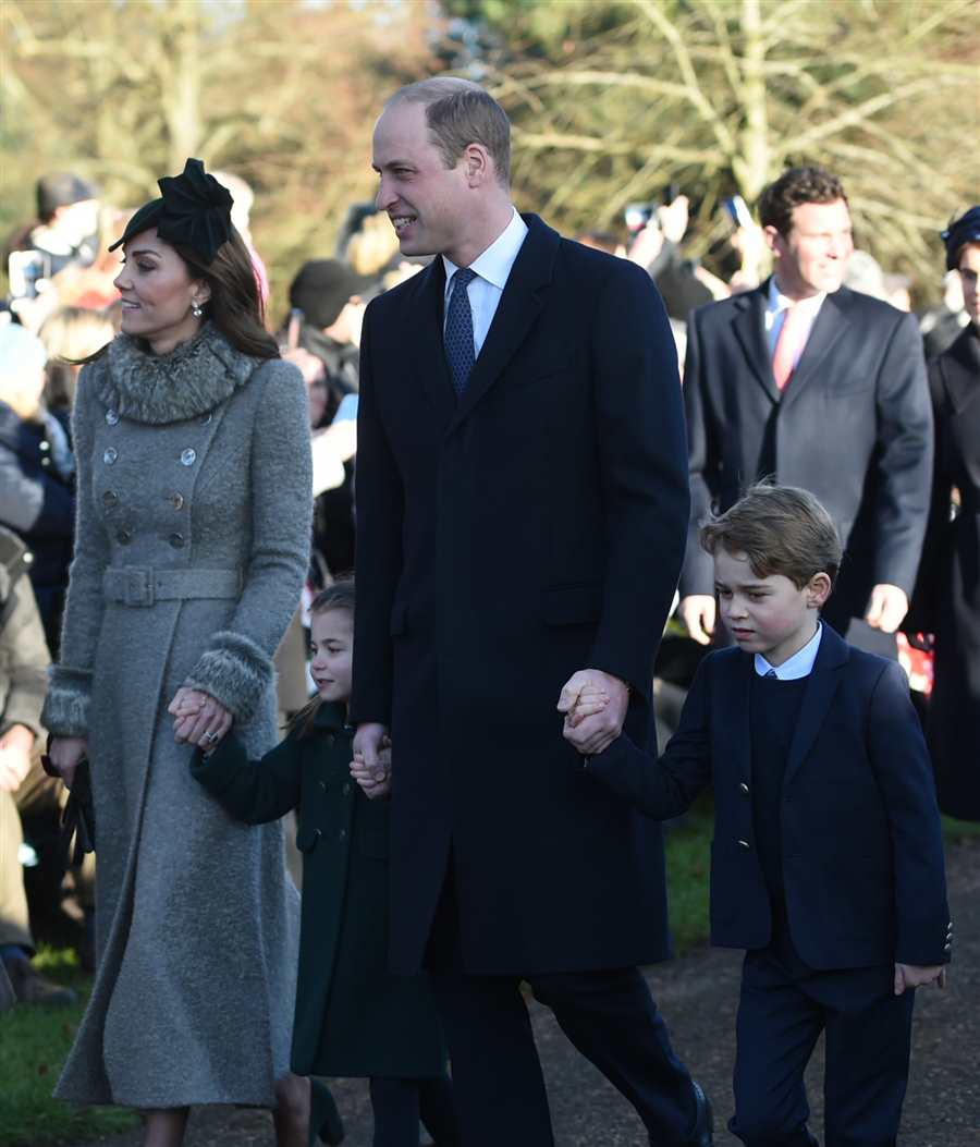 Kate, Guillermo, George, Charlotte