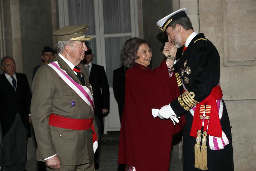 Reina Sofía Felipe y Juan Carlos