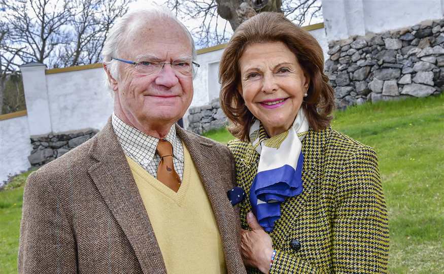 Carlos Gustavo y Silvia de Suecia