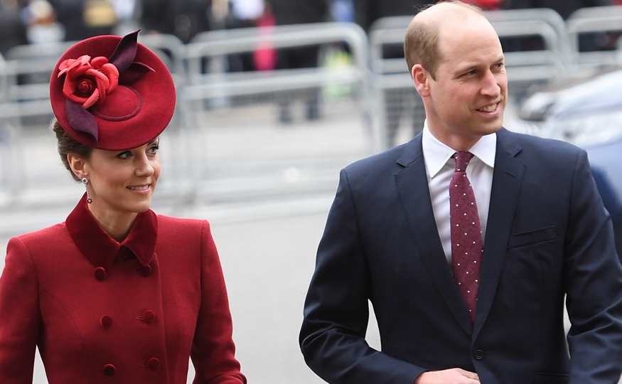 Guillermo de Inglaterra y Kate Middleton
