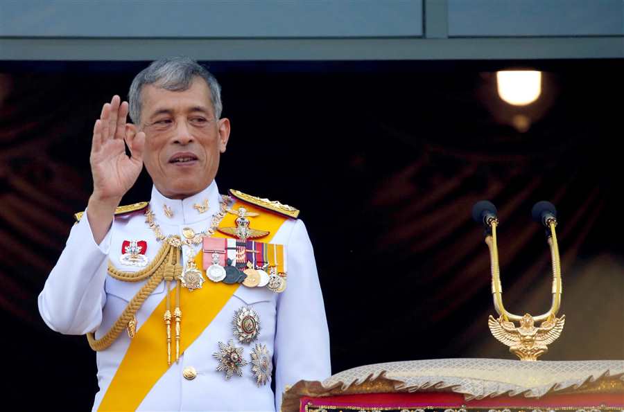 El rey de Tailandia