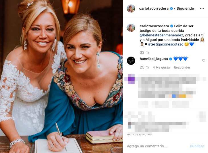 Carlota Corredera y Belén Esteban boda