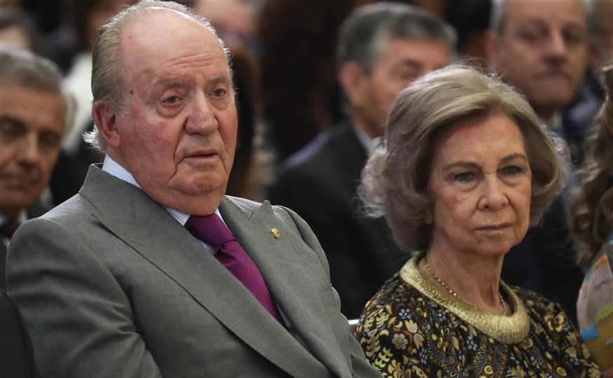 Reina Sofía y rey Juan Carlos de Borbón