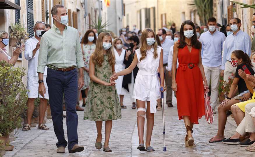 Familia Real en Mallorca