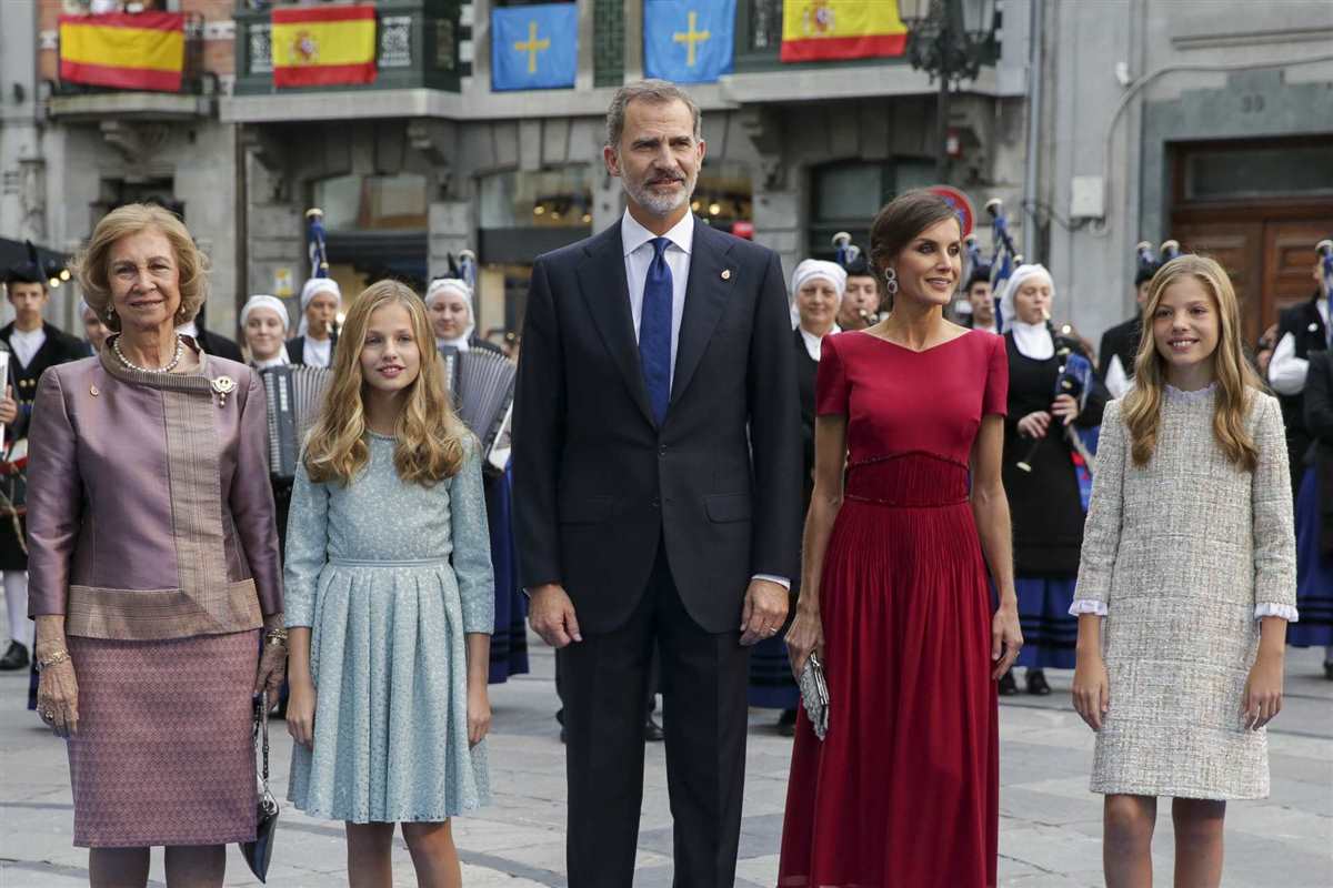 Familia real premios princesa de Asturias