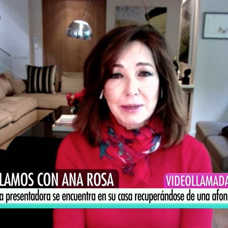 Ana Rosa Quintana reaparece, muy recuperada, con un invitado sorpresa y una promesa para su vuelta