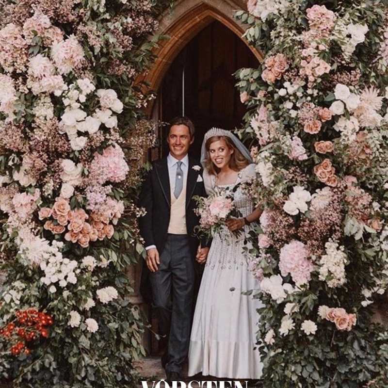 Beatriz de York y Edoardo Mapelli: Las fotos oficiales de su boda secreta