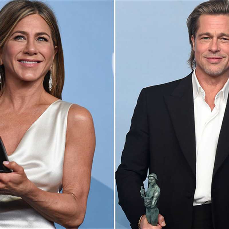Brad Pitt y Jennifer Aniston protagonizan el reencuentro más esperado de Hollywood