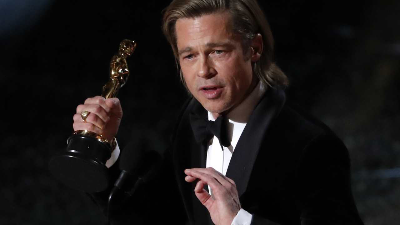 Oscars 2020: Brad Pitt recuerda a sus hijos al recoger su primer Oscar como actor