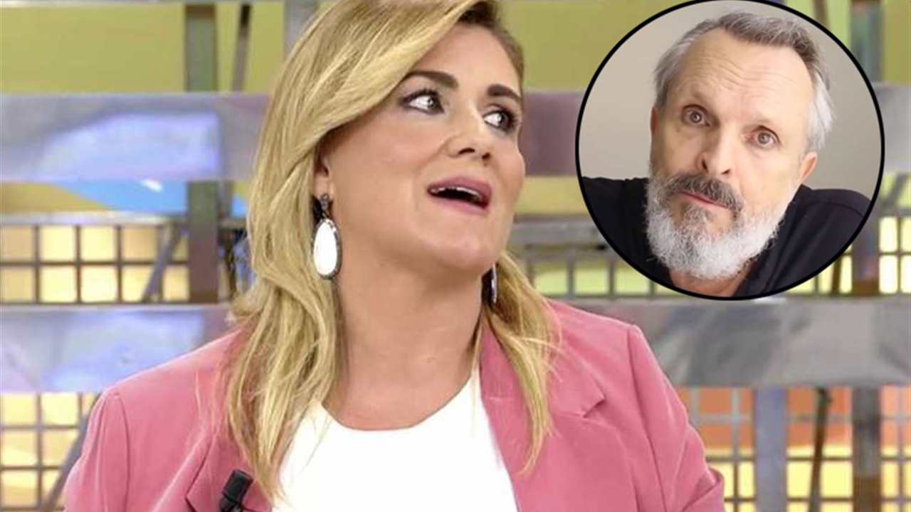 'Sálvame': Carlota Corredera estalla contra Miguel Bosé por "tratarla como una mierda"