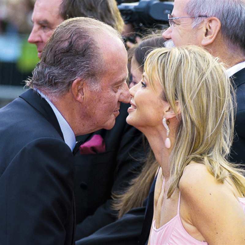 Juan Carlos de Borbón y Corinna Larsen eran como un matrimonio