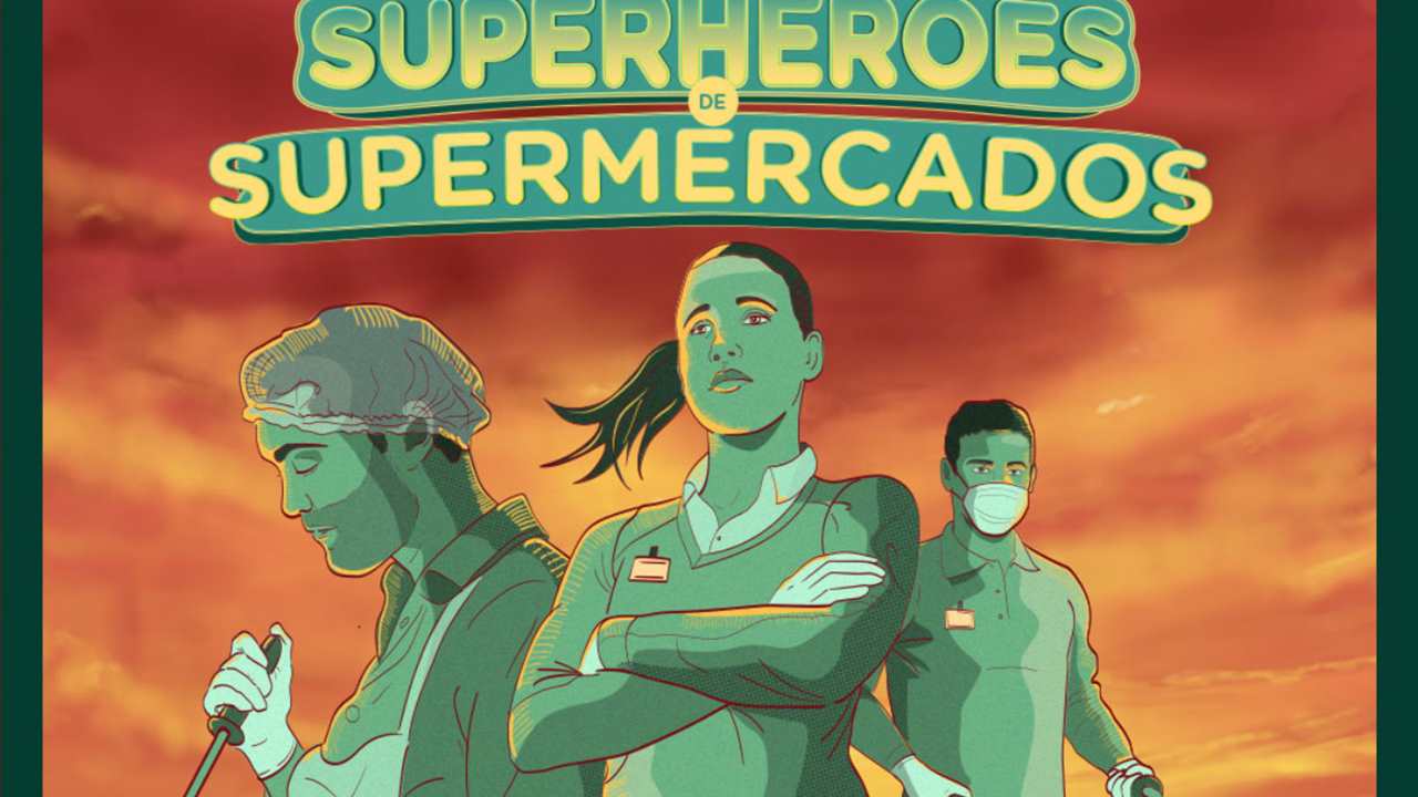 Los carteles más originales para rendir tributo a los superhéroes de la pandemia 