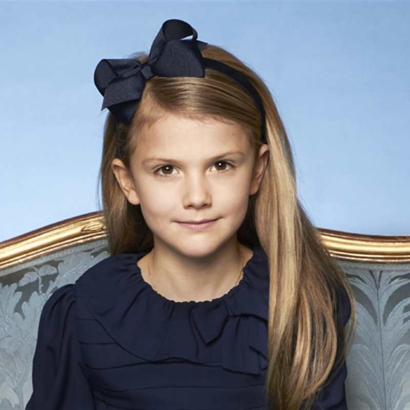 Estelle de Suecia, la princesa más feliz del mundo, cumple ocho años