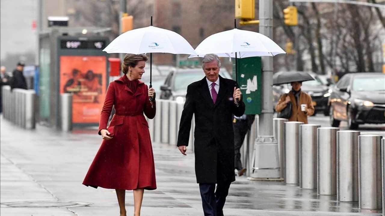 Felipe y Matilde de Bélgica aterrizan en Nueva York para su cita con el Consejo de Seguridad de la ONU