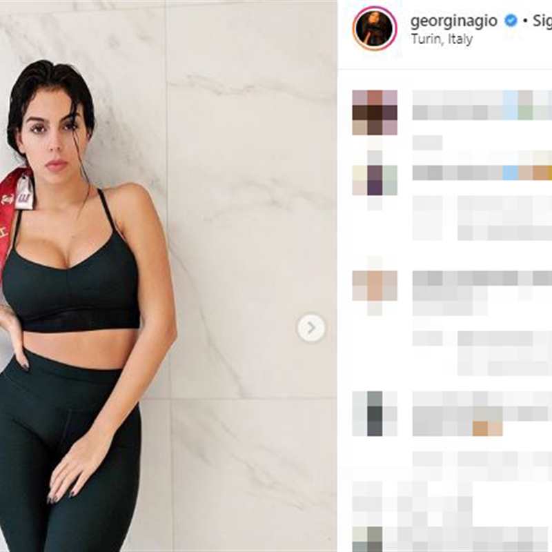 El sugerente vídeo de Georgina Rodríguez en la piscina que se ha hecho viral