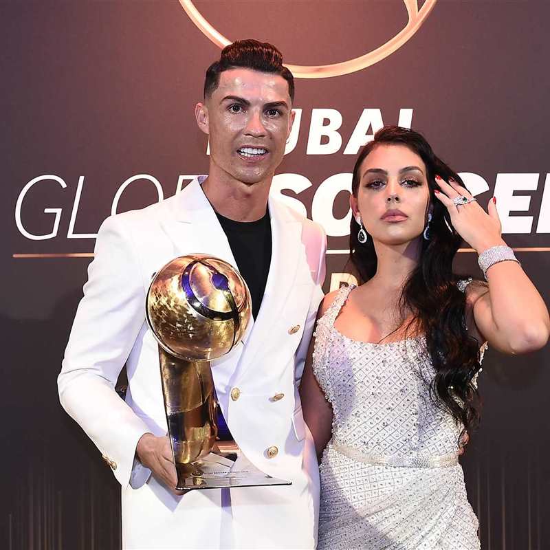 Las impresionantes joyas de Georgina Rodríguez y Cristiano Ronaldo en Dubái