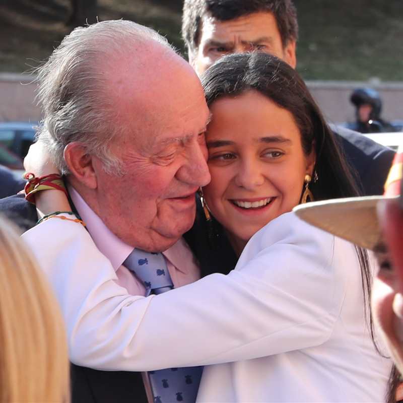 Victoria Federica, nieta favorita de don Juan Carlos, reacciona al comunicado de su abuelo