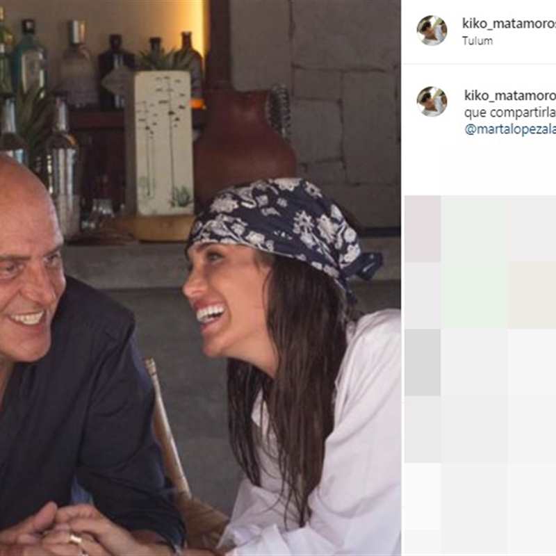 Kiko Matamoros rompe su silencio en redes por Marta López Álamo y le manda un romántico mensaje