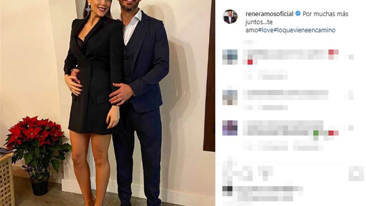 Lorena Gómez, la novia de René Ramos, anuncia (¡al fin!) su embarazo
