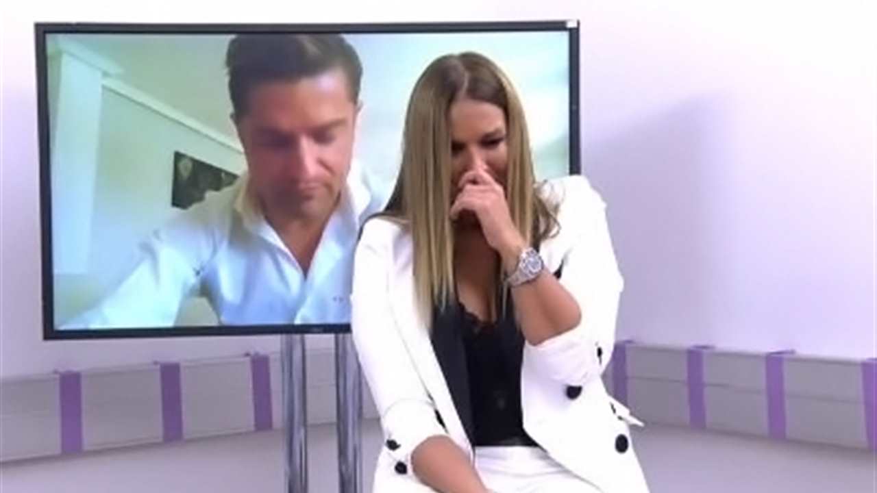 Marta López rompe a llorar en su reaparición en televisión tras el polémico vídeo de Alfonso Merlos