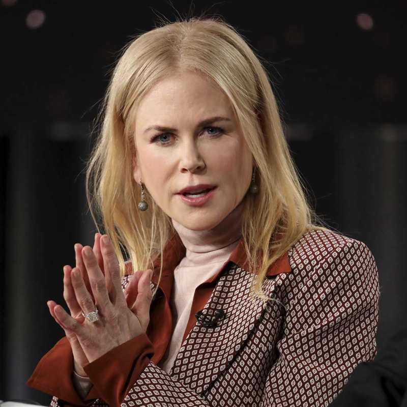 Nicole Kidman se suma a la combinación de colores rojo y rosa que es tendencia