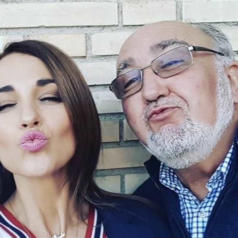 Paula Echevarría se deshace en elogios a su padre en su 70 cumpleaños