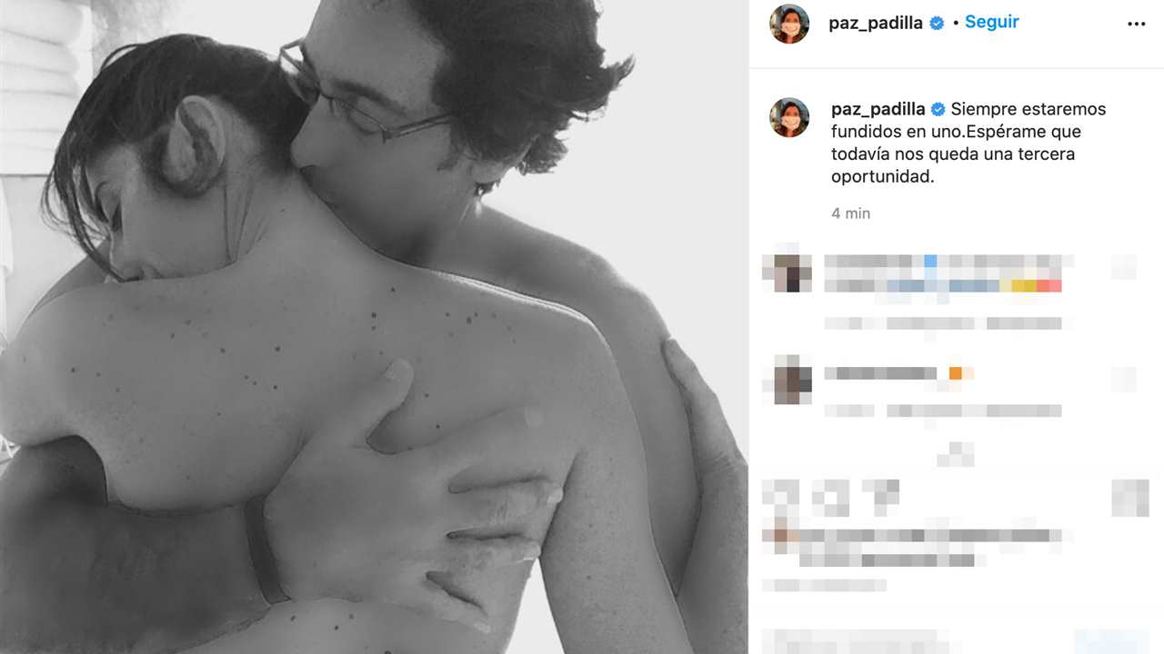 Paz Padilla reaparece en Instagram tras la muerte de su marido Antonio Juan Vidal con un precioso mensaje