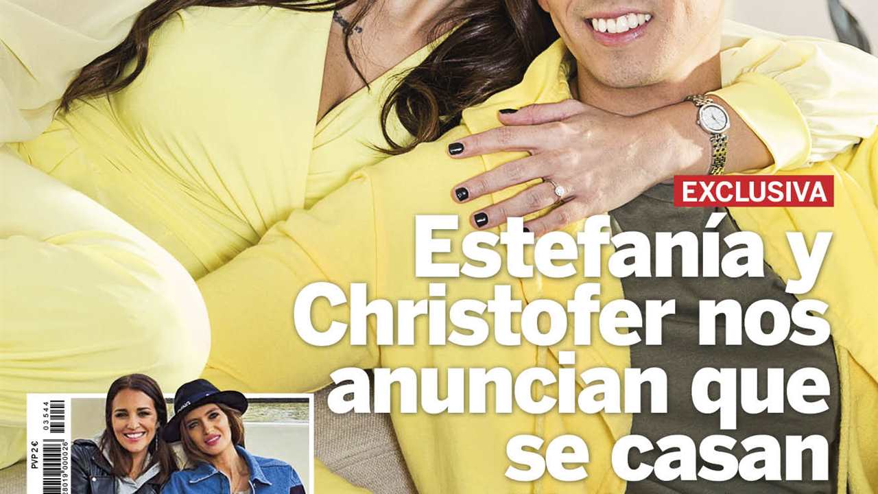 EXCLUSIVA: Estefanía y Christofer nos anuncian que se casan en verano: "Me da miedo que Fani me sea infiel en Honduras"