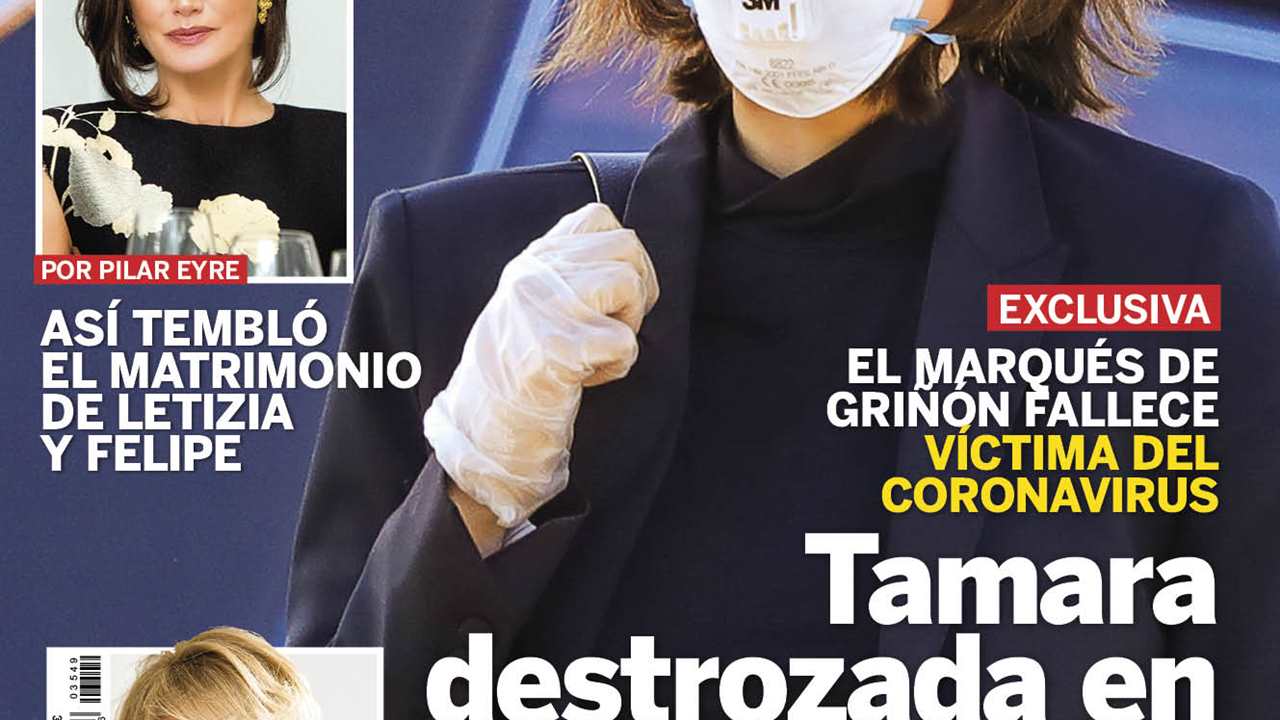 EXCLUSIVA: Tamara Falcó, destrozada en la incineración de su padre Carlos Falcó, víctima del coronavirus
