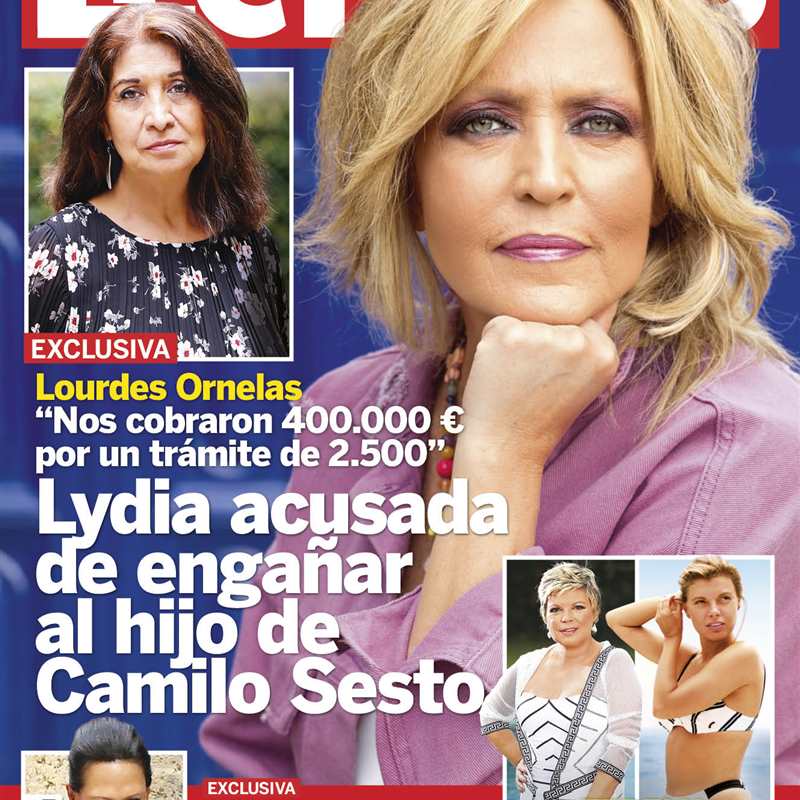 Lourdes Ornelas acusa a Lydia Lozano de engañar al hijo de Camilo Sesto en exclusiva a Lecturas