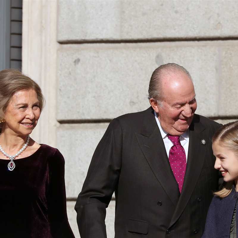 La verdadera relación del Rey Juan Carlos con sus nietas Leonor y Sofía