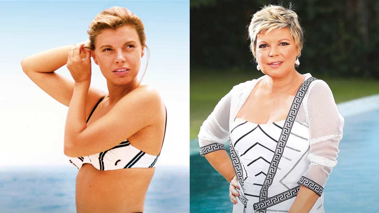 Terelu Campos, 30 años de impactantes posados en bikini