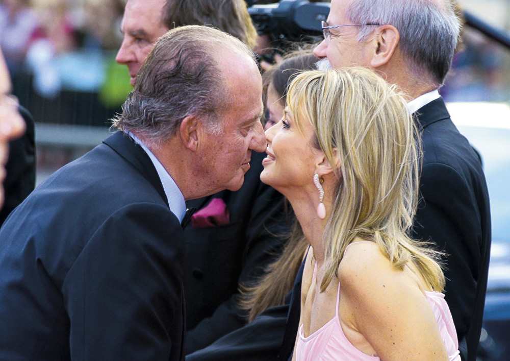 Rey Juan Carlos y princesa Corinna
