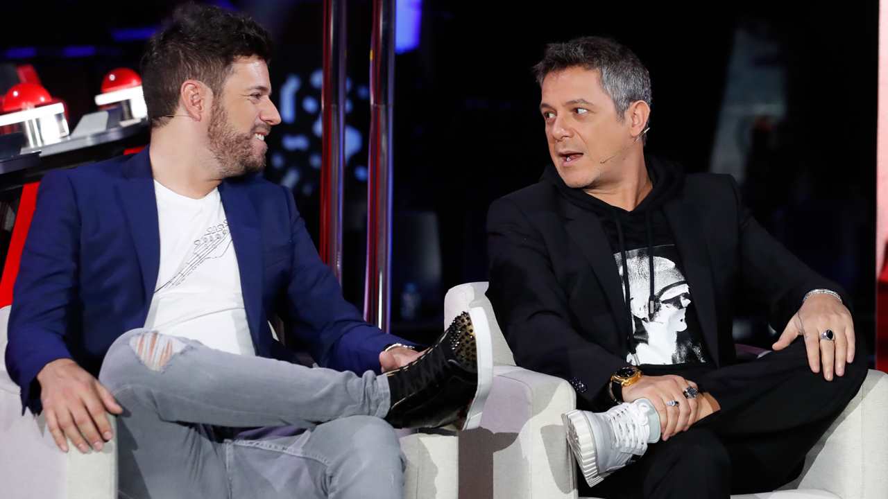 Alejandro Sanz, entre risas, se venga de Pablo López tras su fallo en 'La Voz'