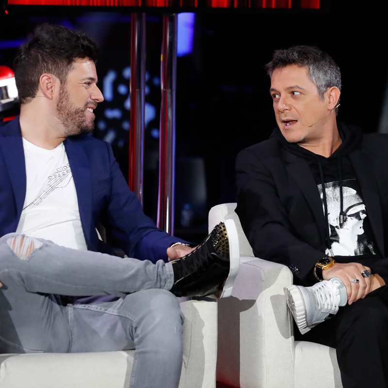 Alejandro Sanz, entre risas, se venga de Pablo López tras su fallo en 'La Voz'