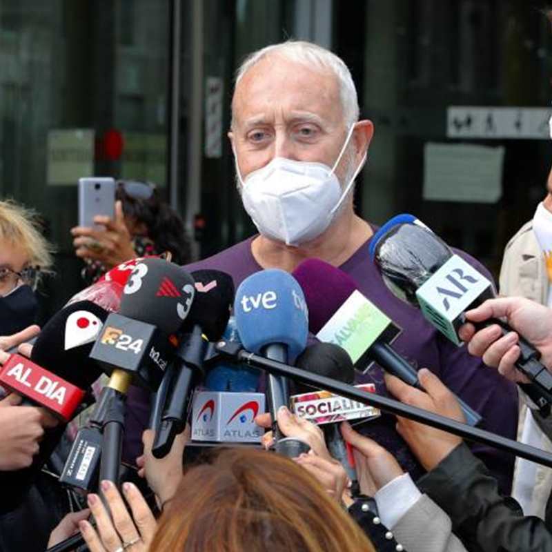 Josep Maria Mainat, a la salida del juicio: "No odio a Ángela"