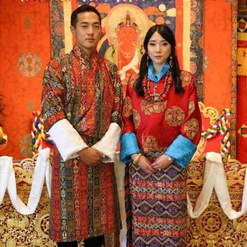 ¡Boda 'royal'! La princesa Euphelma, hermana del rey de Bután, se ha casado