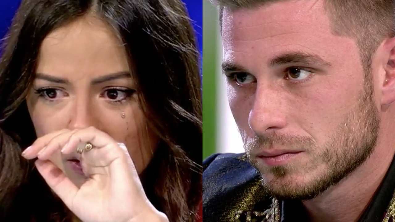 Melyssa Pinto y Tom Brusse ('La isla de las tentaciones'), entre lágrimas, se piden perdón ante los ojos de Sandra