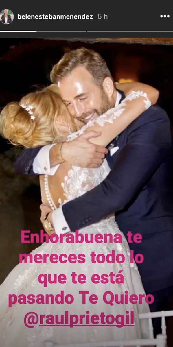 Belén Esteban felicita a su amigo Raúl Prieto en Instagram