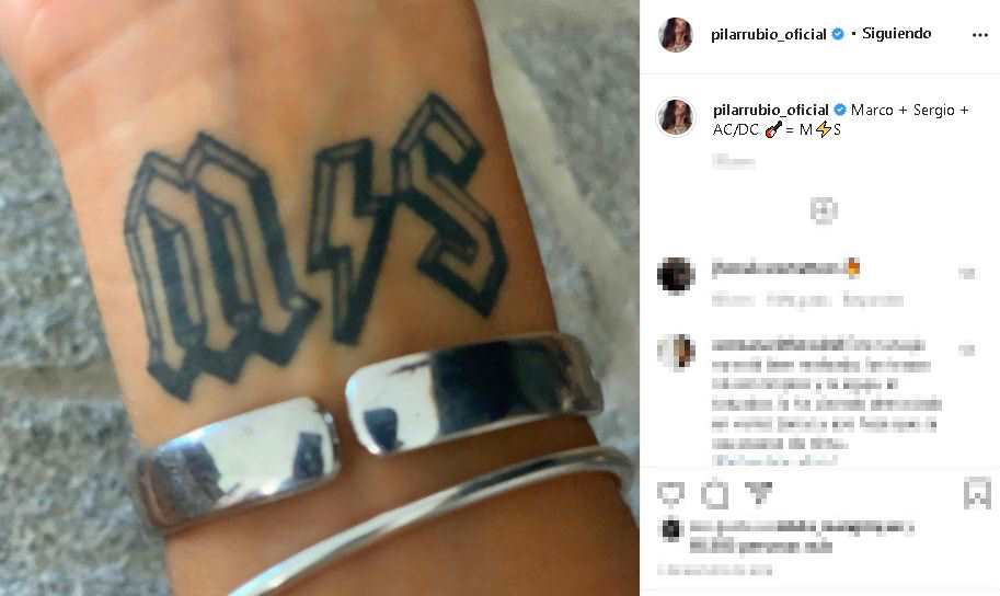 Pilar Rubio tatuaje 01