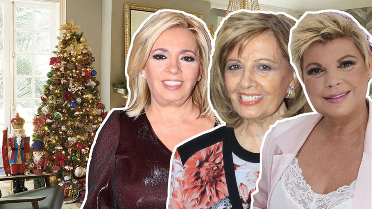 María Teresa Campos, Terelu y Carmen Borrego: así serán sus Navidades marcadas por las polémicas