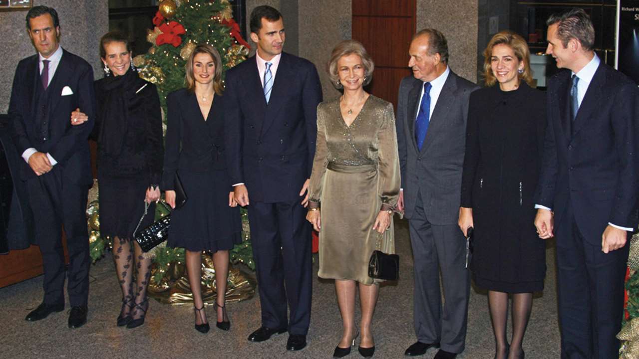 La incómoda primera Nochebuena de Letizia con la familia real