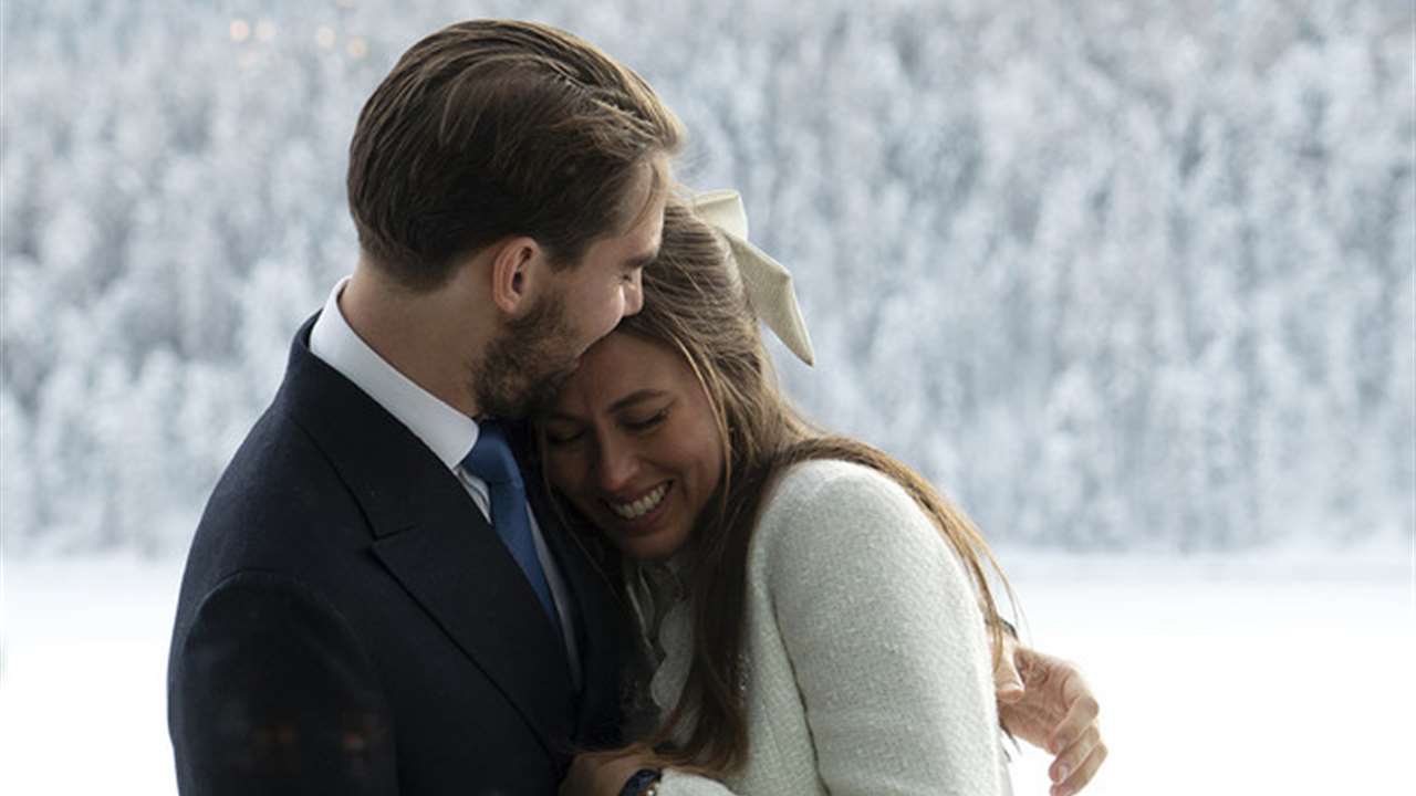 Felipe de Grecia y Nina Flohr, primera foto tras su boda sorpresa